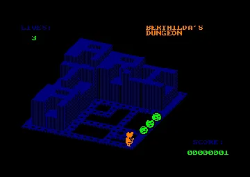 Crystal Castles (UK) (1986) screen shot game playing